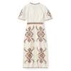 Cartolina Bobbi Midi Dress - Ivory - Thumbnail 8