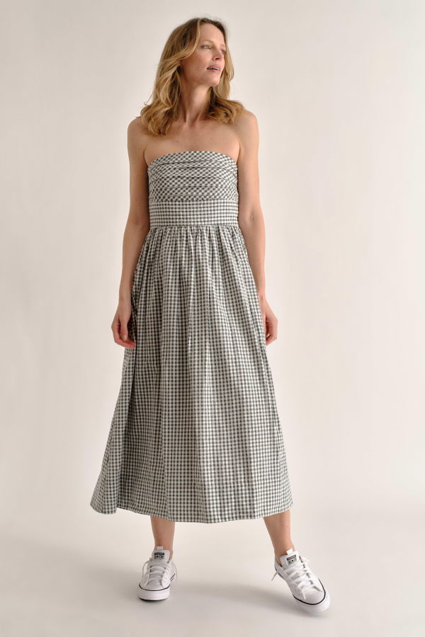 Cartolina Chalmers Halter Midi Dress