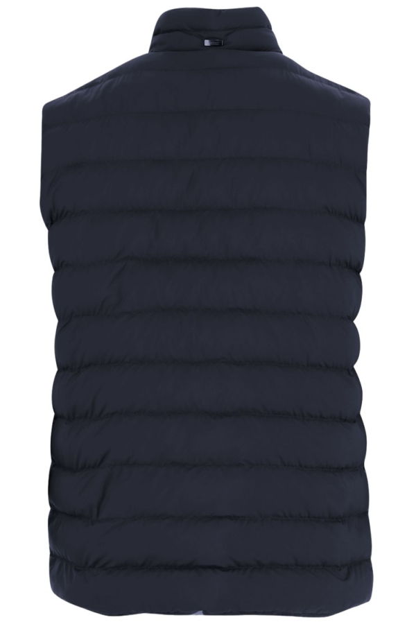 Herno Nylon Padded Vest - Black