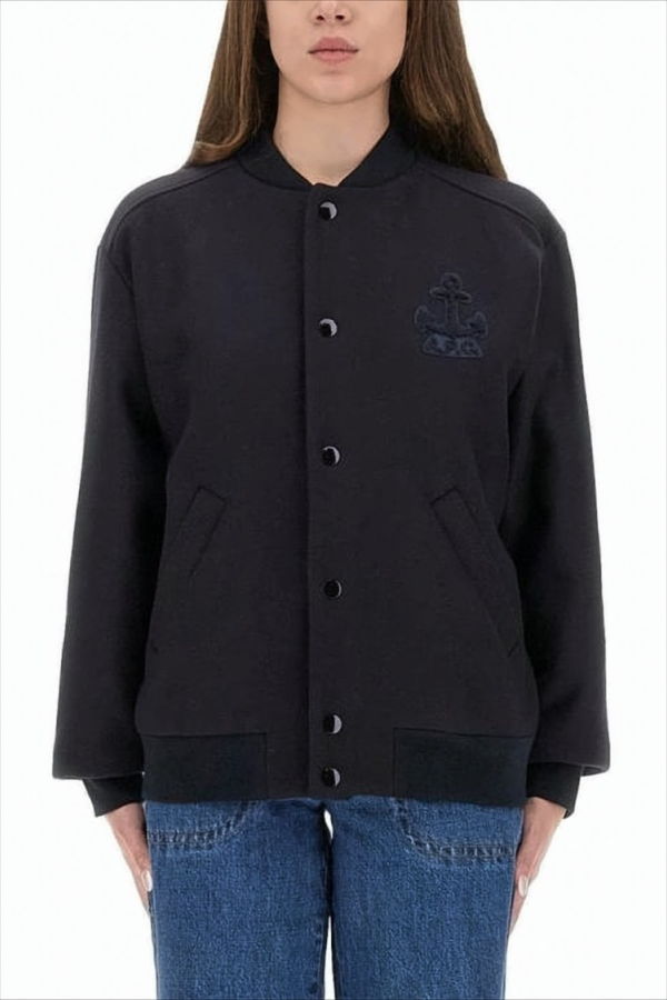 A.P.C. Boxy Jacket With Snap-Button Closure