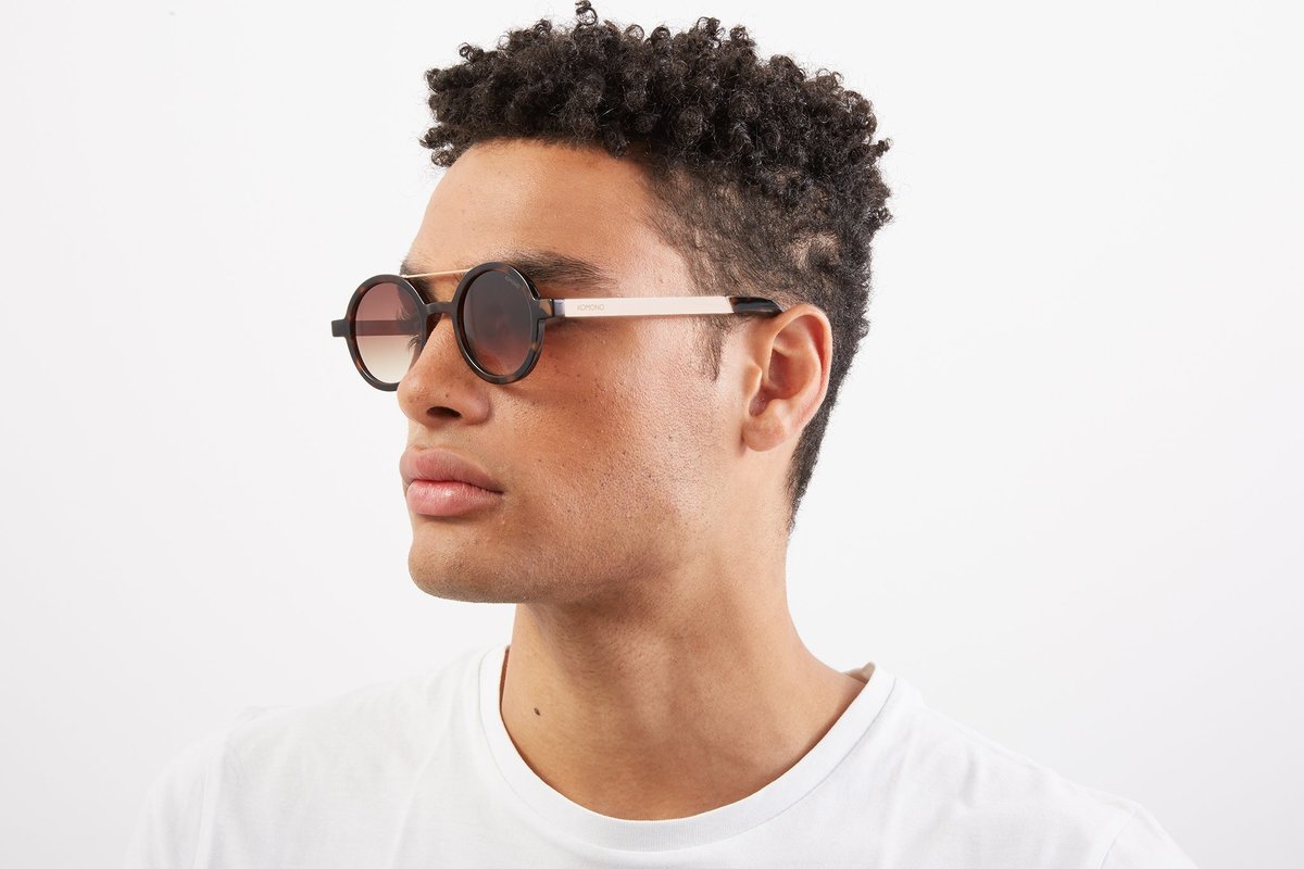 KOMONO Vivien - Metal Tortoise / Rose Gold | Garmentory display picture 1