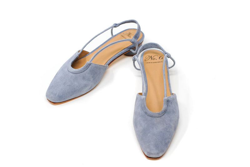 No.6 Esme Horseshoe Flat - Cloud | Garmentory
