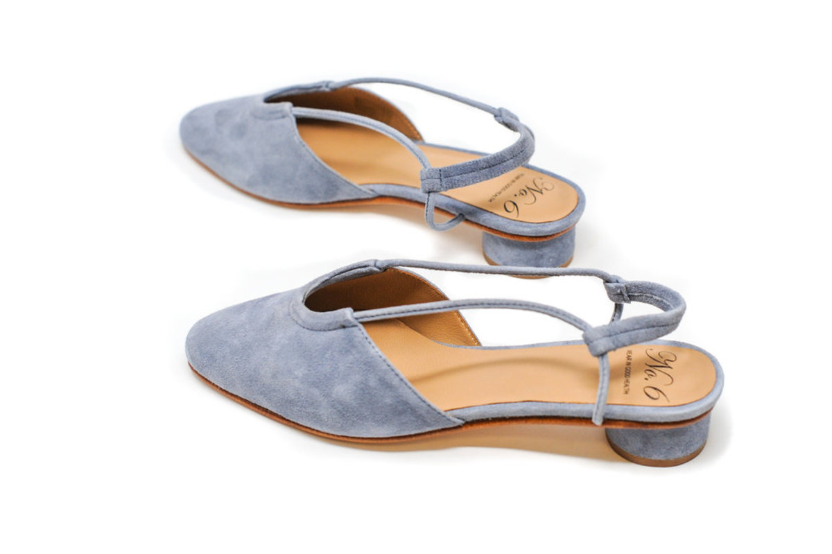 No.6 Esme Horseshoe Flat - Cloud | Garmentory