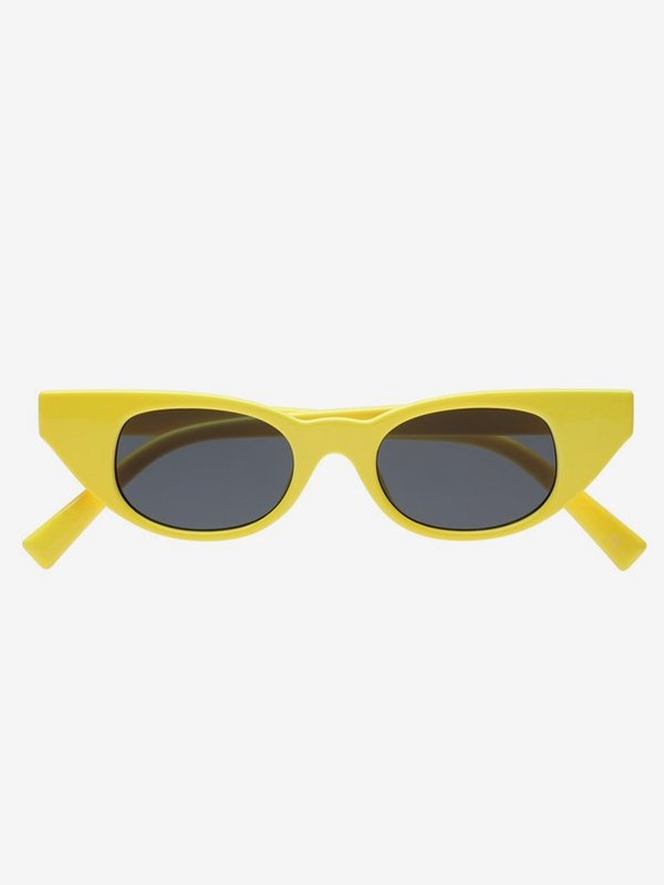 LE SPECS X ADAM SELMAN YELLOW SUNGLASSES Adam Selman x Le Specs The Breaker Sunglasses - Yellow  main image 2