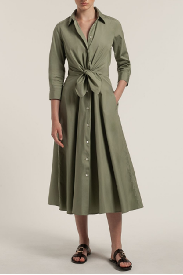 Sara Roka Dralla Dress - Seagrass