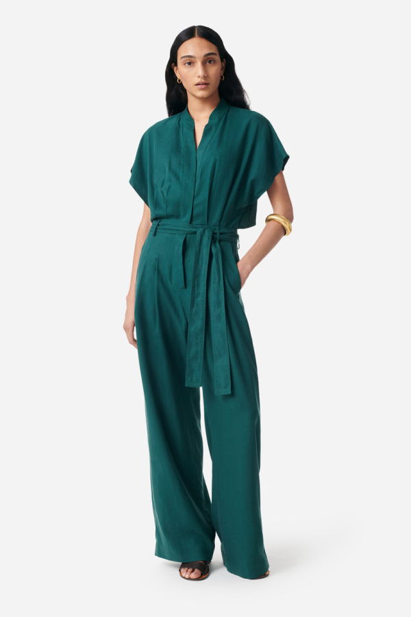 Vanessa Bruno Aliocha Jumpsuit - Vert Paon