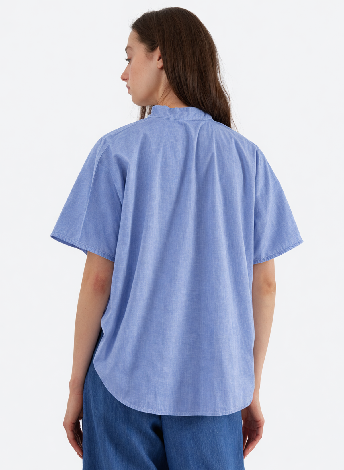 Meg Rounded Hem Shirt - Image 3 of 3