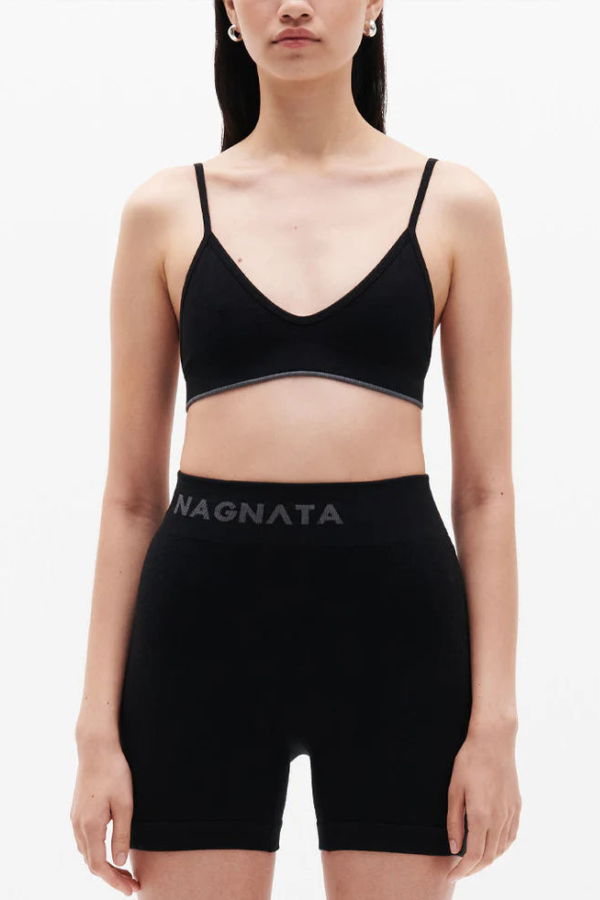 NAGNATA Ballet Wool Mini Short Shorts