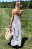 Emerson Fry Cotton Day Dress - Striped - Thumbnail 4