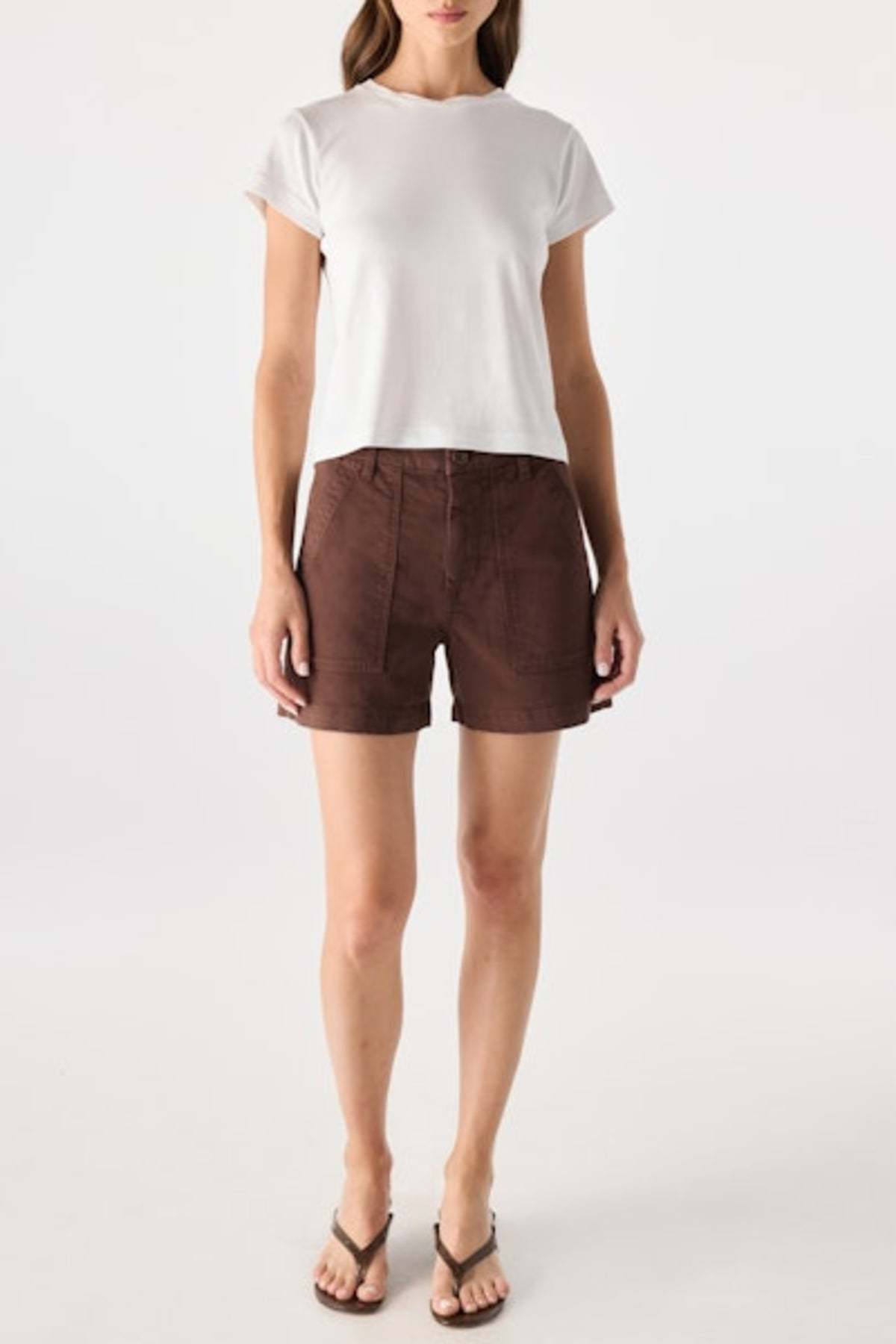 amo denim Easy Army Short - Bittersweet - Image 1 of 4