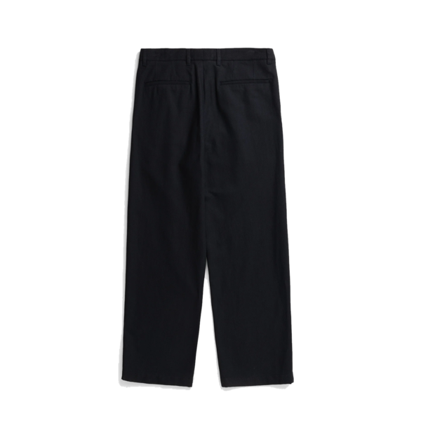 Norse Projects Hestur Relaxed Cotton Linen Twill Pleated Trousers