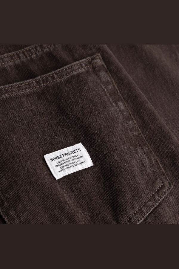 Norse Projects Korshavn Relaxed 5 Pocket Resist Dyed Twill Pants