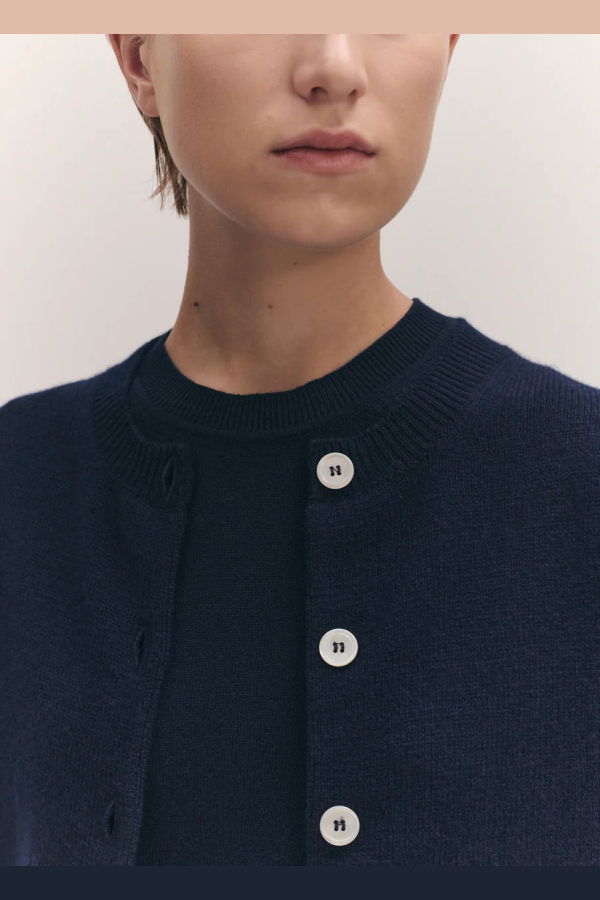 &Daughter Ada Crewneck Cardigan