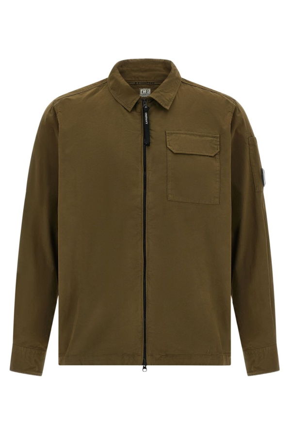 C.P. Company Organic Cotton Overshirt - Green