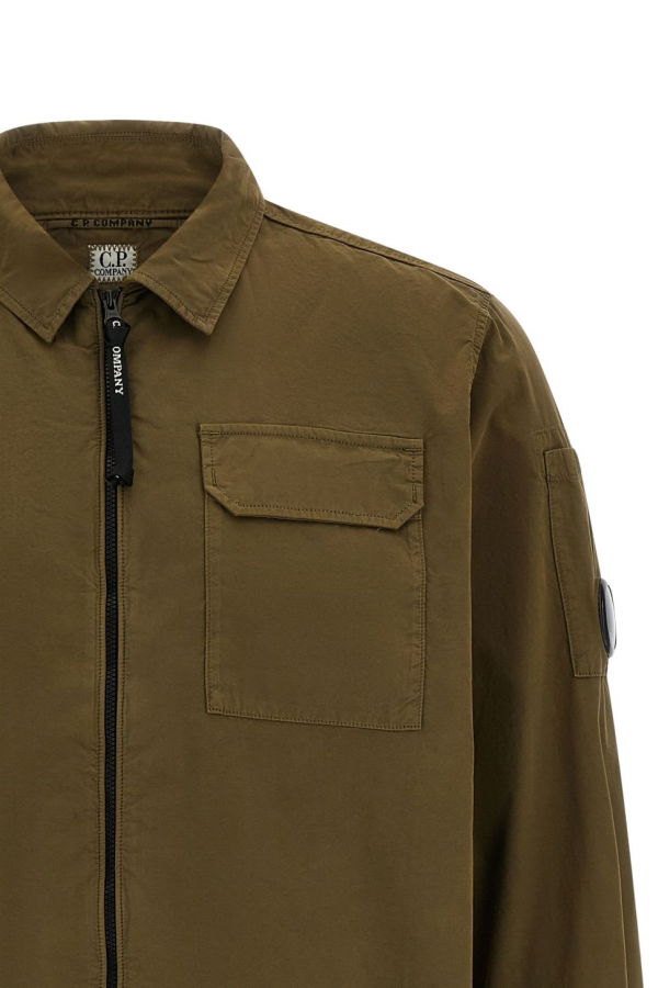 C.P. Company Organic Cotton Overshirt - Green