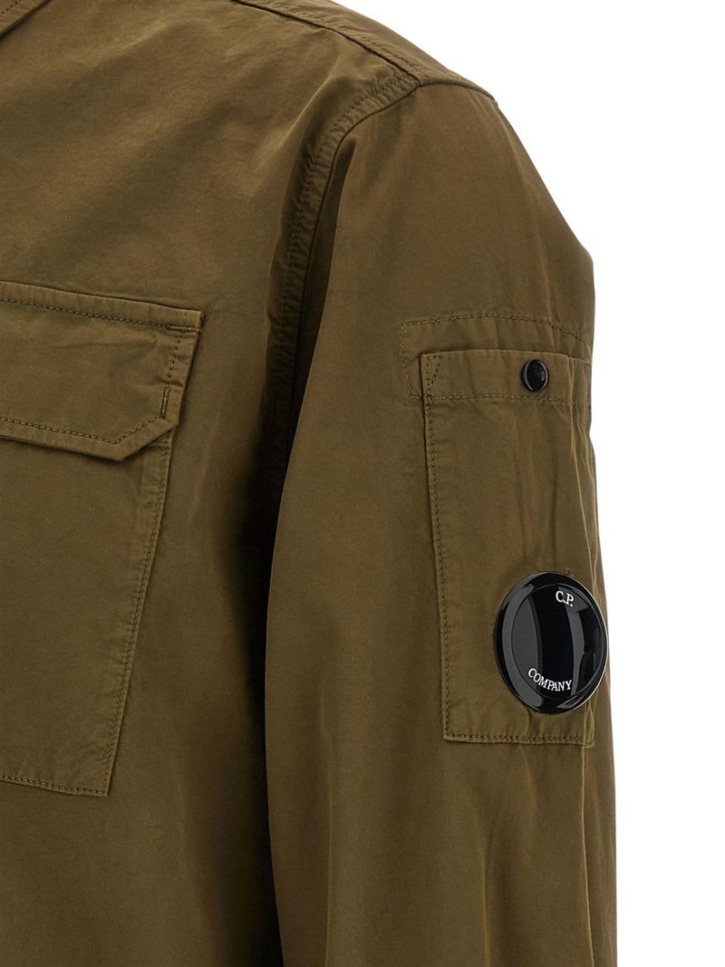 C.P. Company Organic Cotton Overshirt - Green