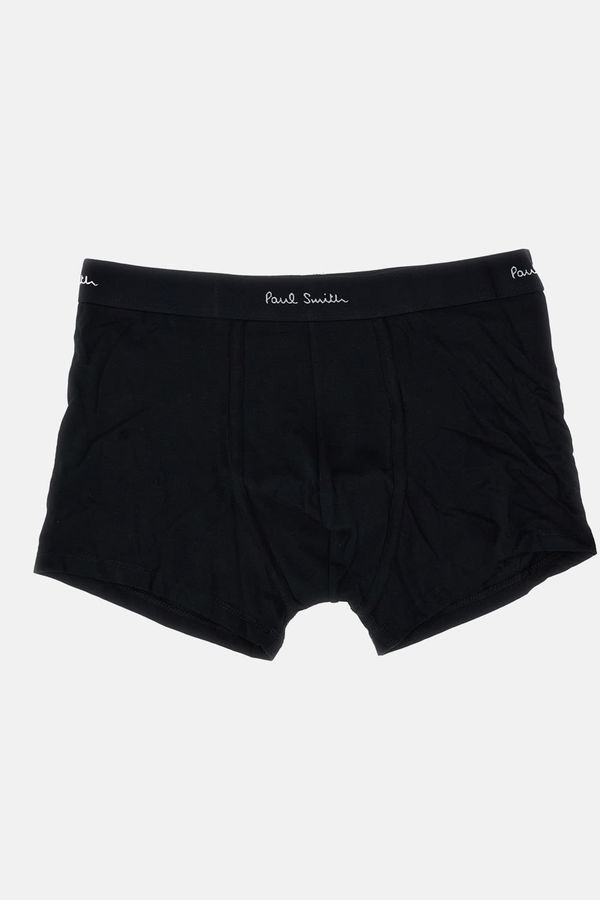 PAUL SMITH Trunk 3 Pack Plain Underwear - Black PAUL SMITH Trunk 3 Pack Plain Underwear - Black