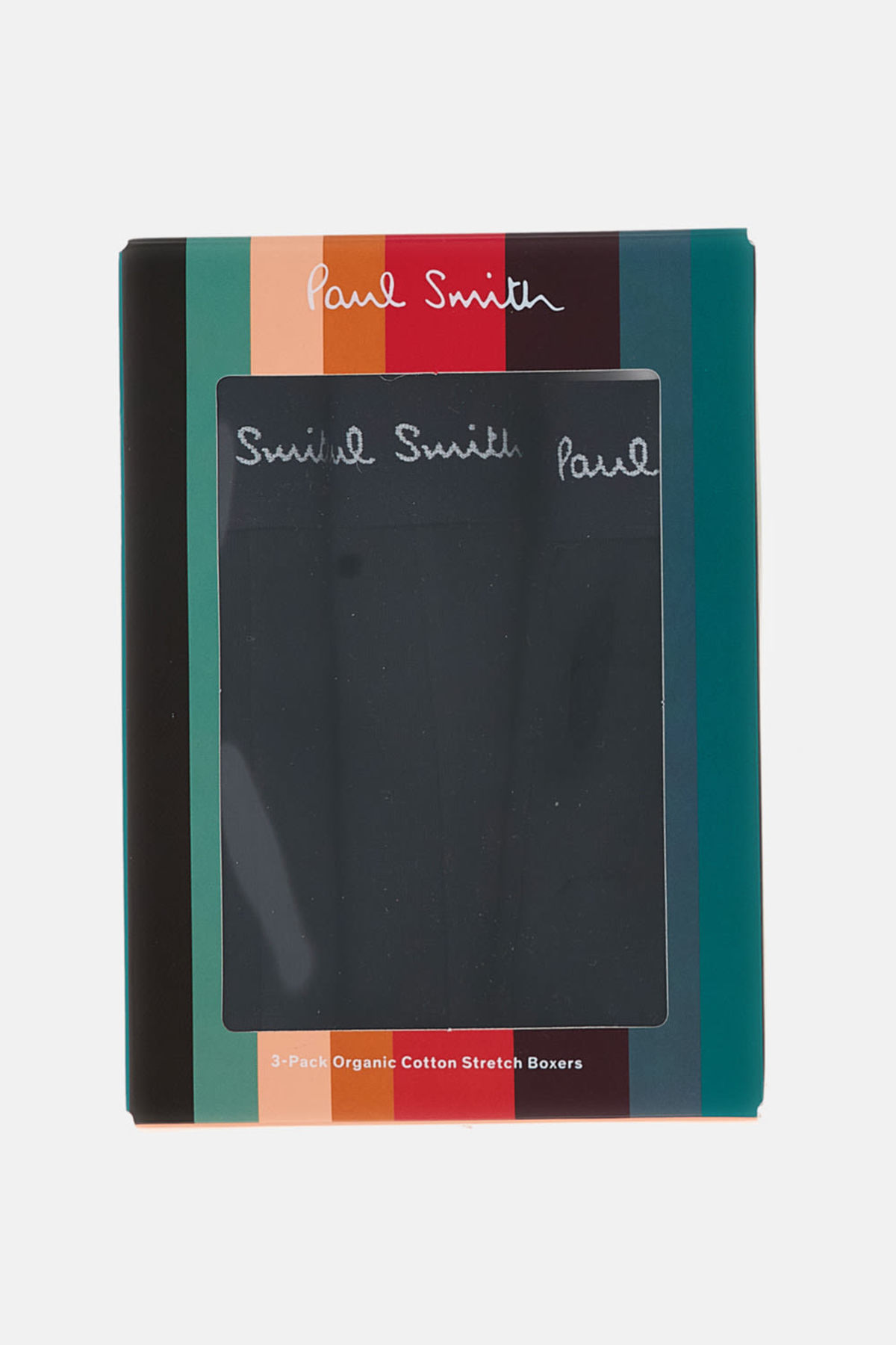 PAUL SMITH Trunk 3 Pack Plain Underwear - Black - Image 2 of 2