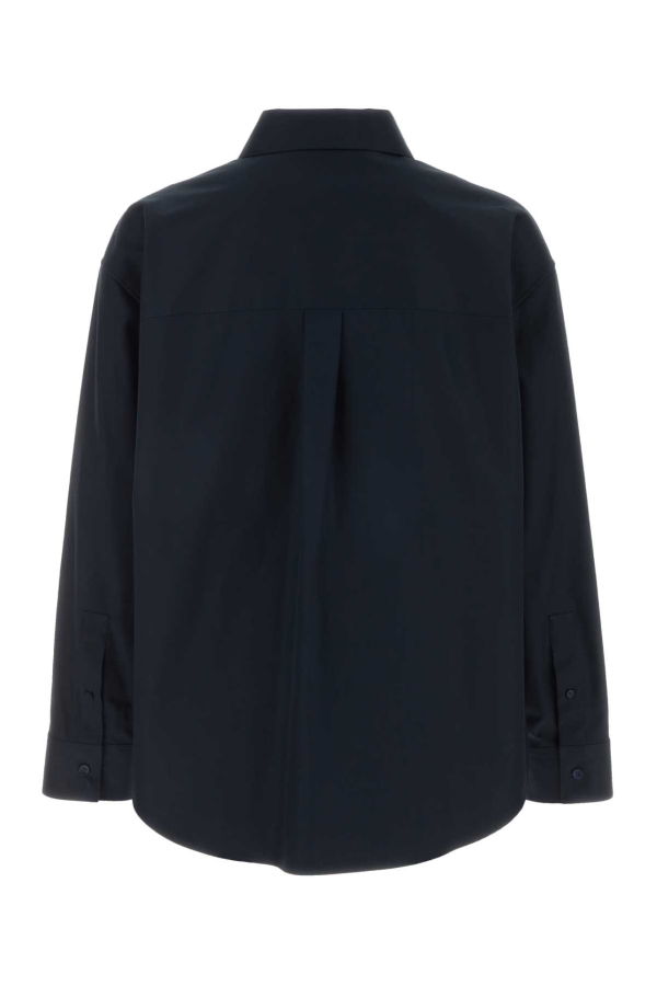 LOEWE Navy Blue Cotton Shirt - DARKNAVYBLUE