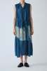 Pas de Calais Willow Dye Dress - Indigo - Thumbnail 1