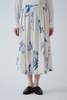 Pas de Calais Japonism Flower Skirt - Ivory - Thumbnail 1