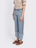 Acne Studios Denim Rhinestone Trousers - Blue - Thumbnail 2