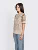 Acne Studios Graphic Short Sleeve T-Shirt Tee - Sand - Thumbnail 2