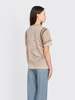Acne Studios Graphic Short Sleeve T-Shirt Tee - Sand - Thumbnail 3