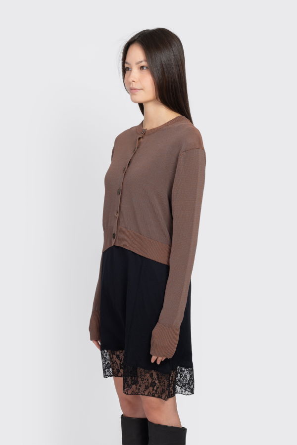 Our Legacy Micro Cardigan - Brown
