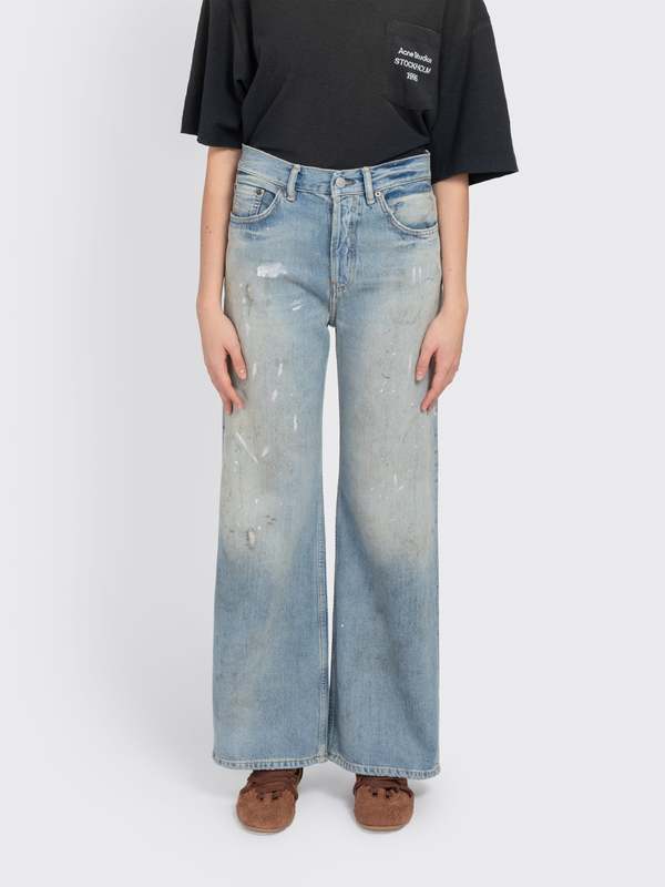 Acne Studios Regular Fit 2021F Jeans - Blue Acne Studios Regular Fit 2021F Jeans - Blue