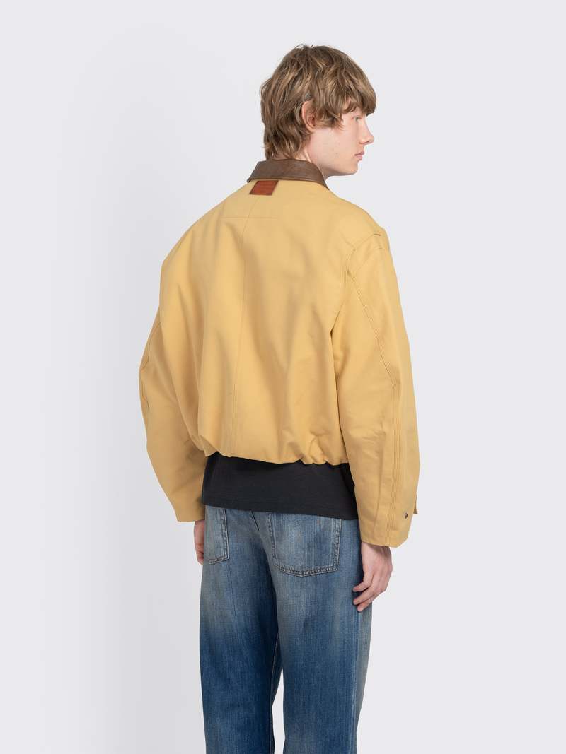 Acne Studios Twill Bomber Jacket - Sand