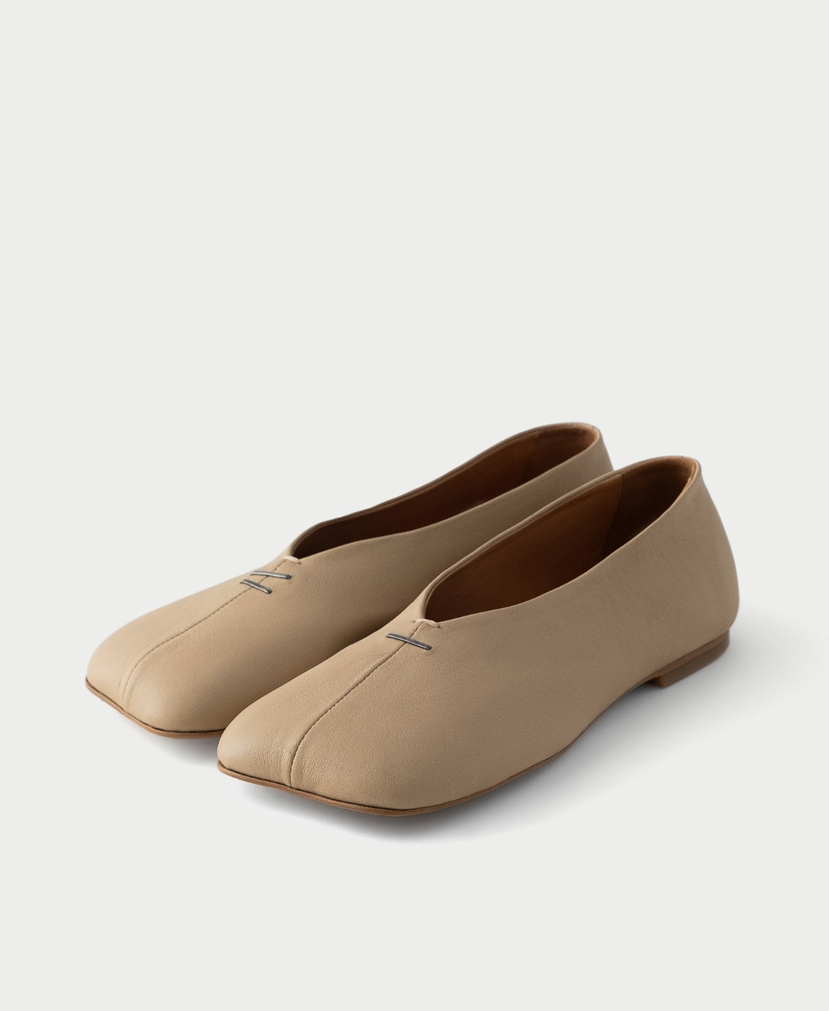 HVÓYA Baby Clip Flats - Beige - Image 2 of 5