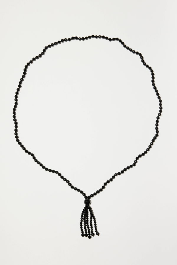 Jasmin Sparrow Noir Tassel Necklace