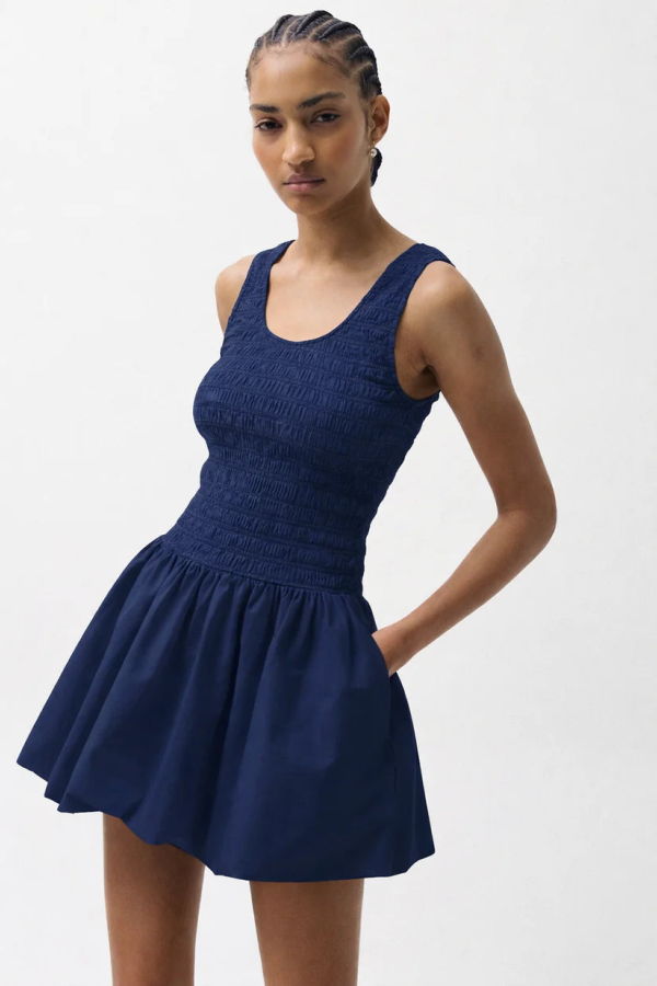 Pistola Ilona Dress - Peacoat