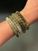 seree Ombre Beaded Jade Bracelet - Green - Thumbnail 2