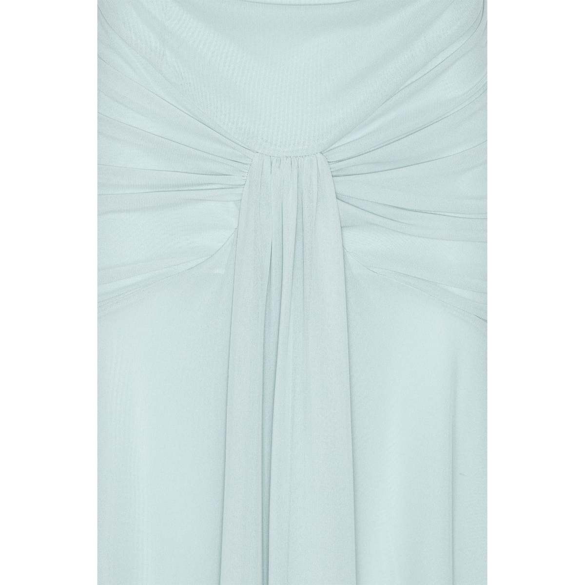 ROTATE Birger Christensen Maxi Asymmetric Dress - Light Blue - Image 4 of 4