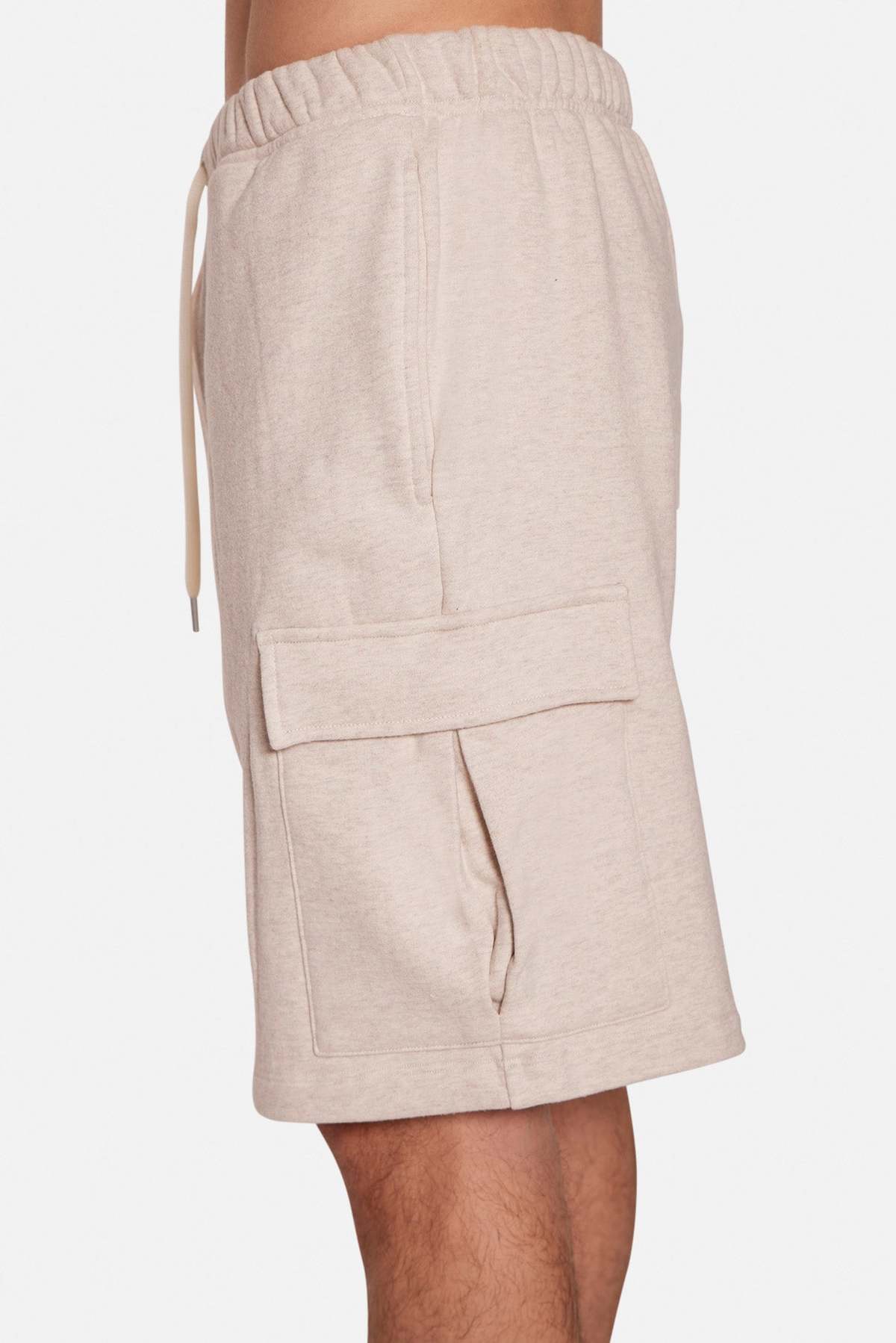 Blue&Cream Vandam Cargo Short - Oatmeal Heather - Image 4 of 7