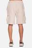 Blue&Cream Vandam Cargo Short - Oatmeal Heather - Thumbnail 6