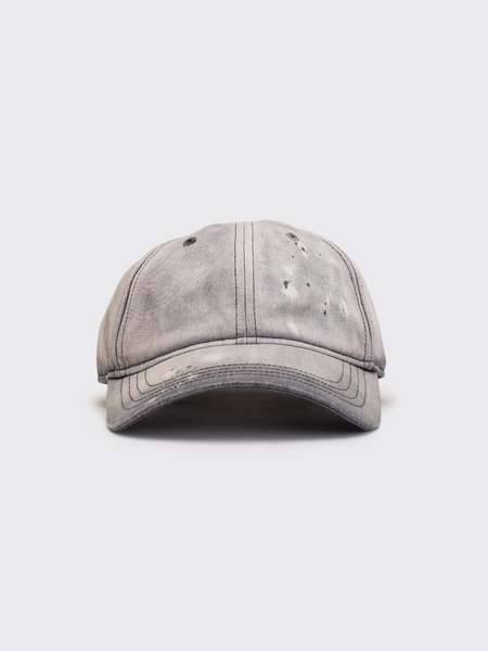 帽子 OUR LEGACY - BALLCAP Vapor Charcoal Our Legacy - Ballcap Vapor Charcoal Peached Nylon