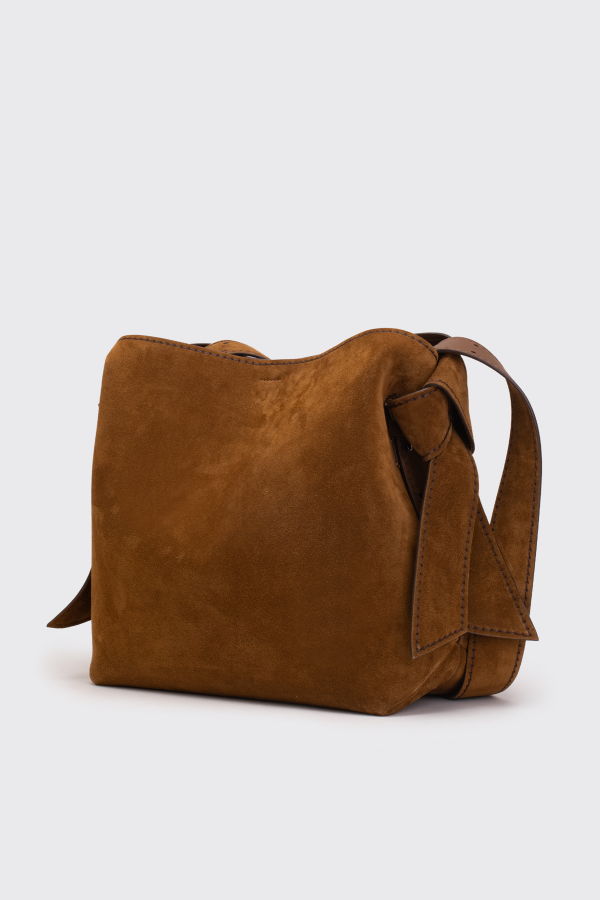 Acne Studios Musubi Suede Bag - Brown