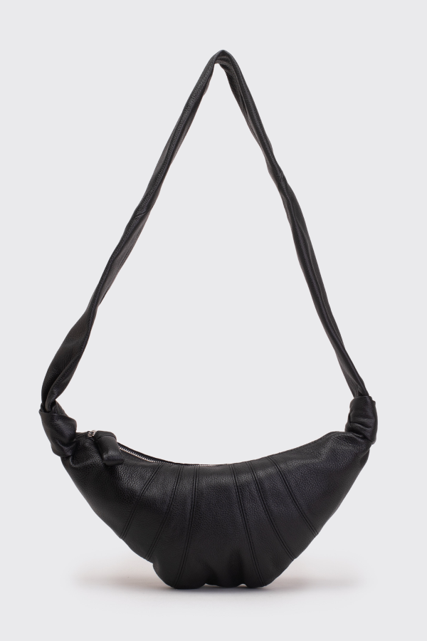 Lemaire Small Croissant Bag - Black