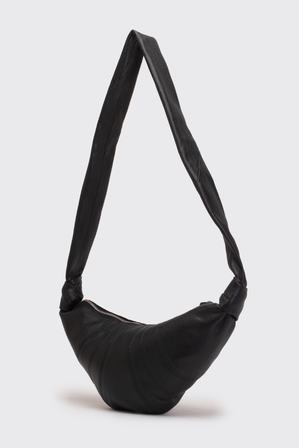 Lemaire Small Croissant Bag - Black