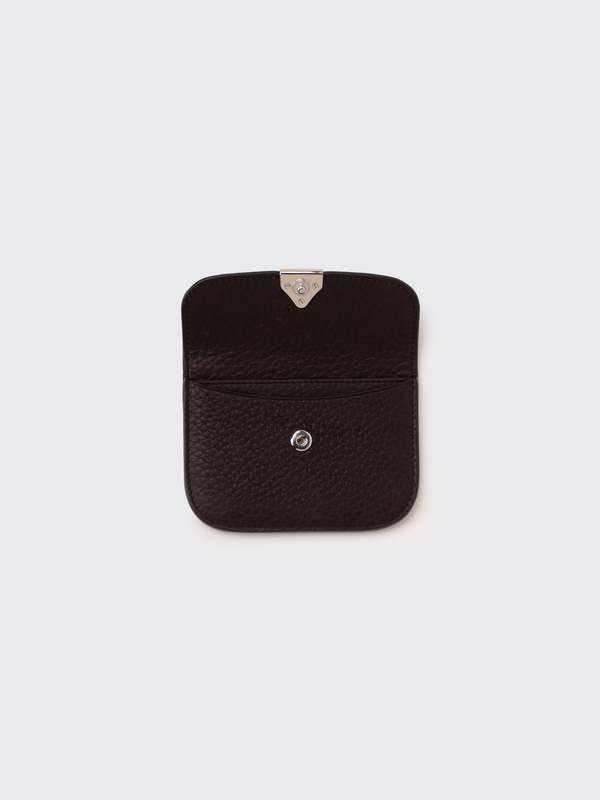 Lemaire Soft Tab Card Holder - Brown | Garmentory