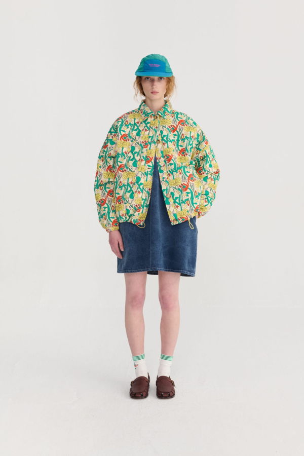 Bobo Choses Quilted Jacket - Herbalist Pattern Jacket