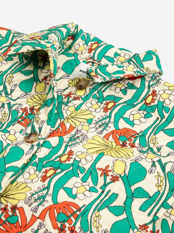 Bobo Choses Quilted Jacket - Herbalist Pattern Jacket