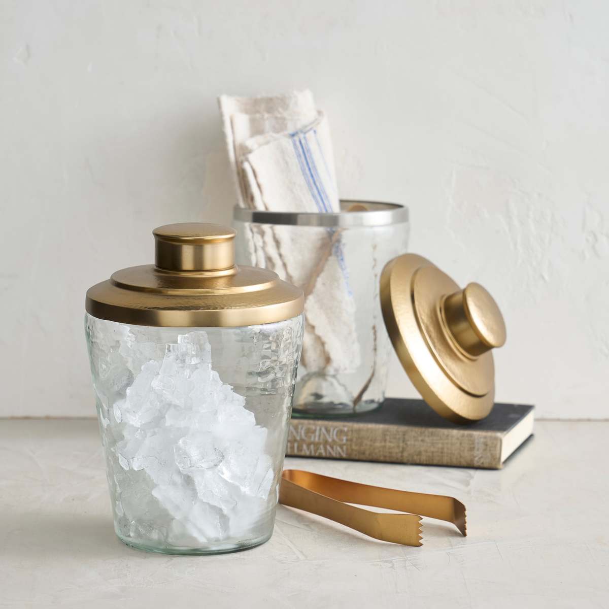 The Collective Home Pebbled Ice Bucket Set - Image 1 of 3