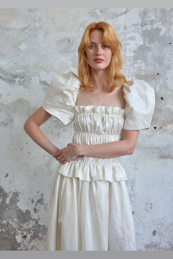 OhSevenDays Belle Dress - White