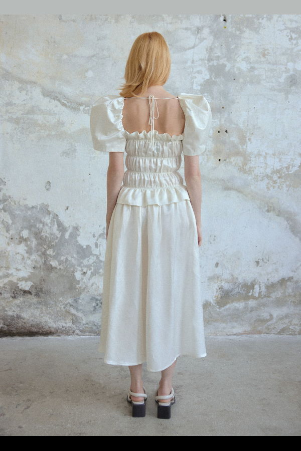 OhSevenDays Belle Dress - White