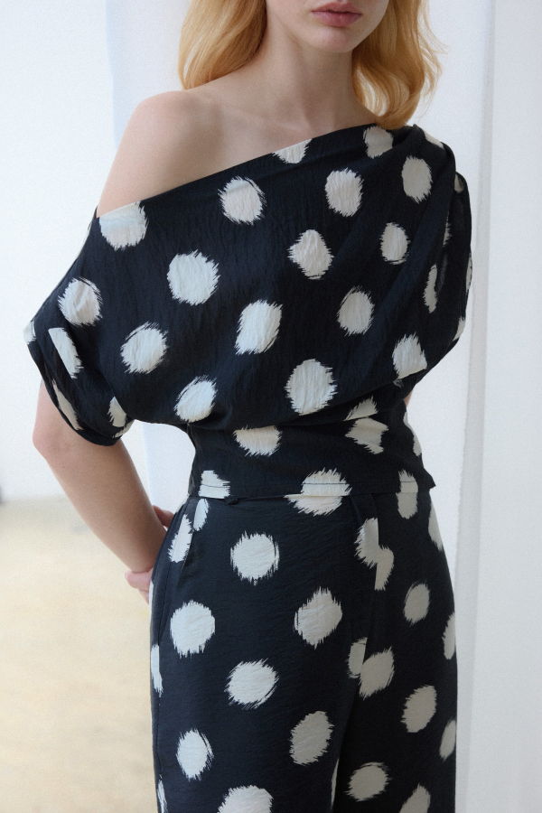 OhSevenDays Monica Top - Polka