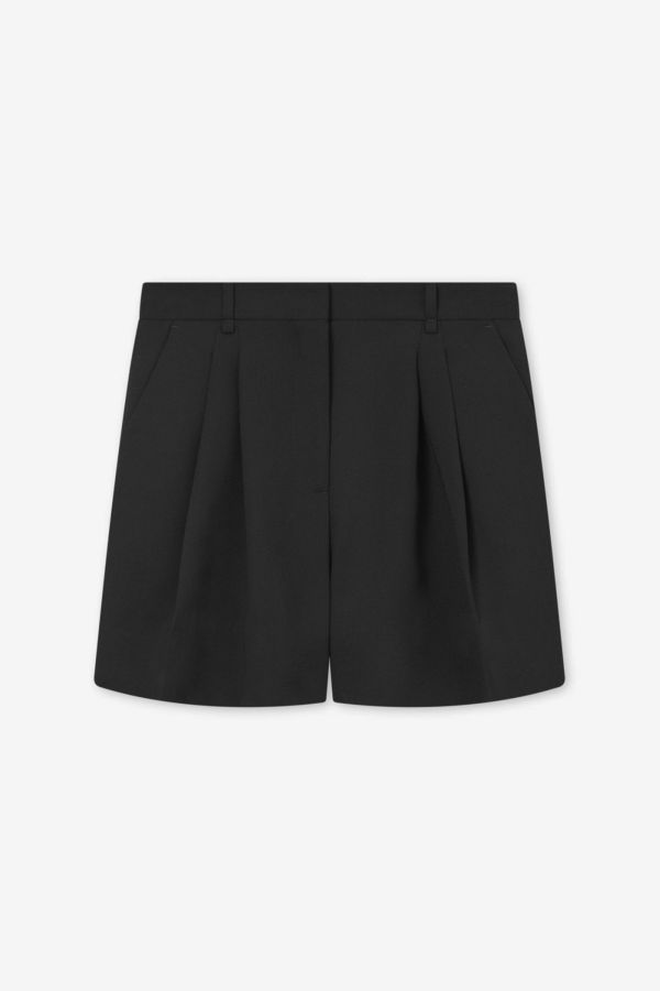 MKDT Prisk Crepe Georgette Apparel - Black